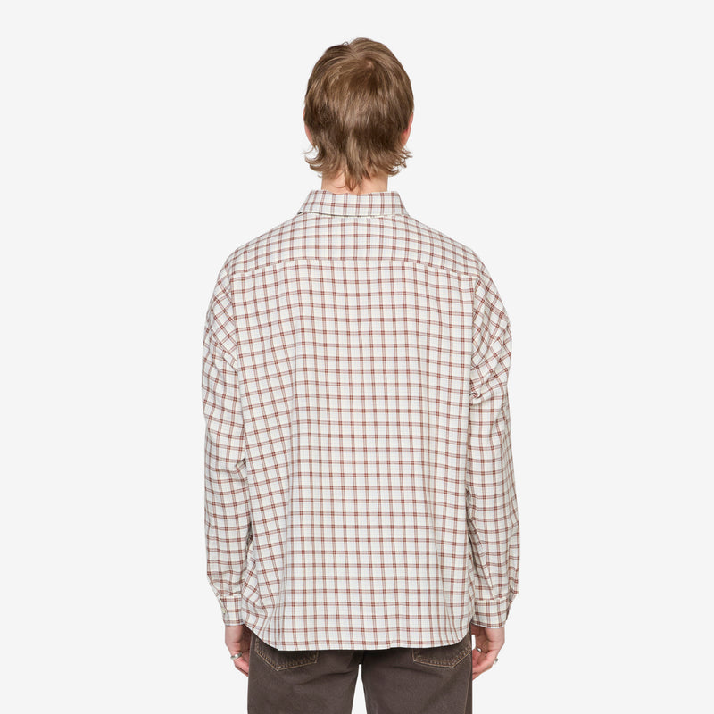 Stable Shirt Brown Check Shirts
