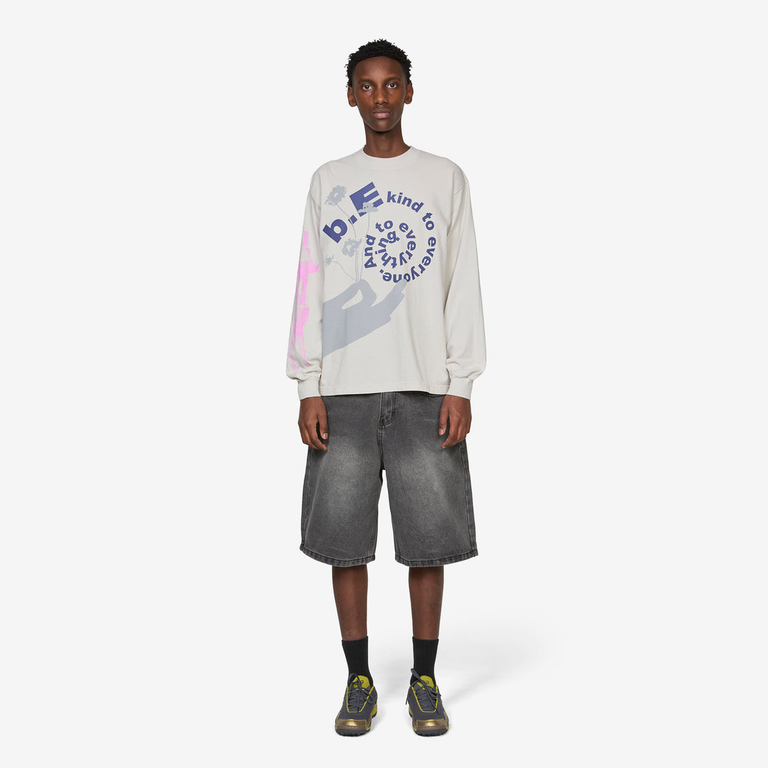 Tonbo Longsleeve T-Shirt Cement Tees