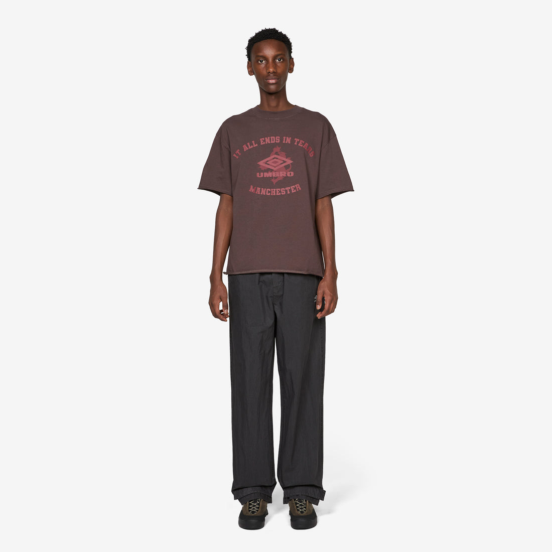 It All Ends In Tears T-Shirt Plum Tees