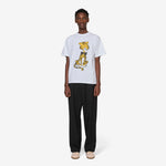 Smoking Tiger T-Shirt White