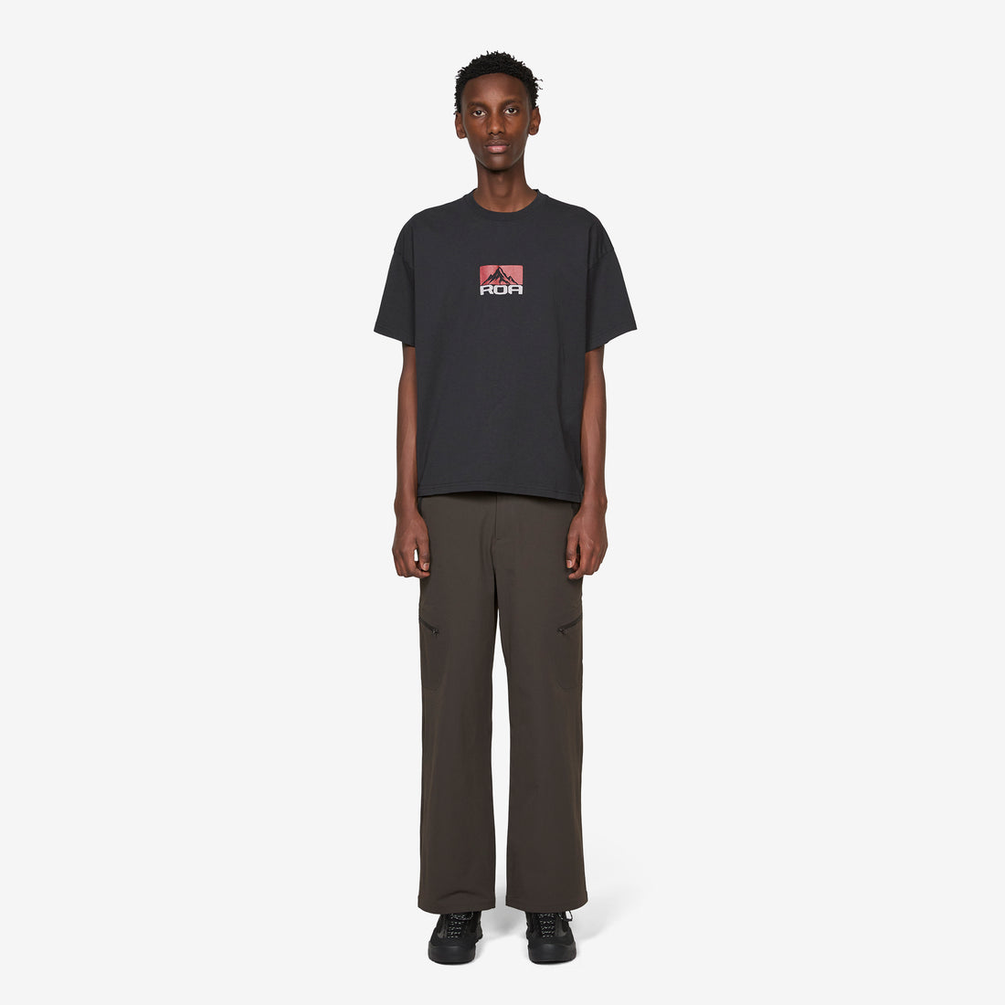 Signal Mountain T-Shirt Washed Black Tees