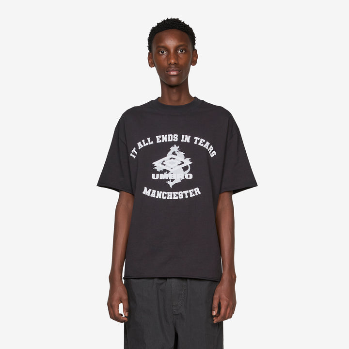 It All Ends In Tears T-Shirt Washed Black Front