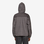 Double Plaid Jacket Dark Brown