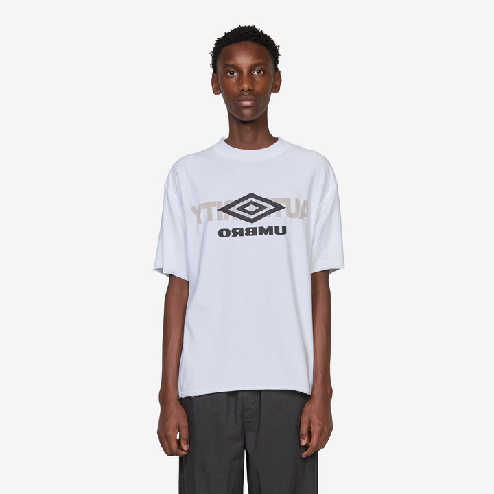 Reversed Logo T-Shirt White Front