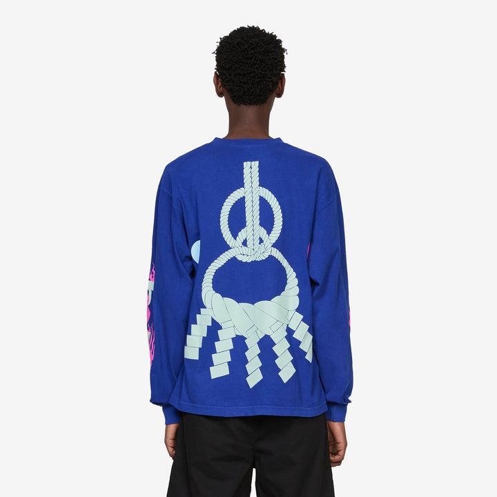 Nagano Longsleeve T-Shirt Cobalt Blue