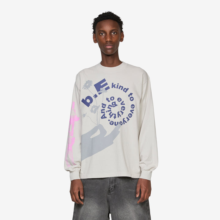 Tonbo Longsleeve T-Shirt Cement Front
