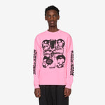 Faded I'm Cross Longsleeve T-Shirt Fluoro Pink
