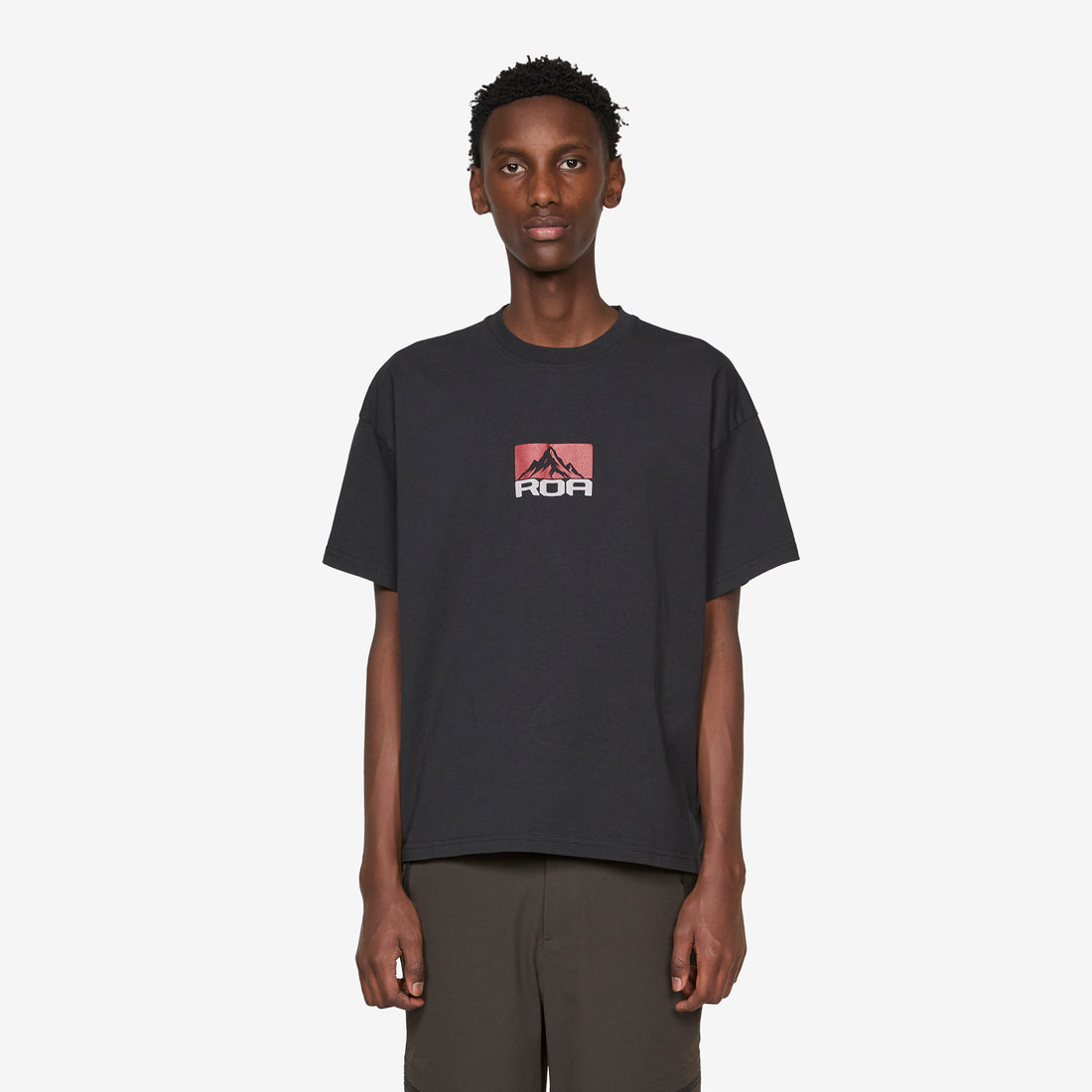Signal Mountain T-Shirt Washed Black Tees