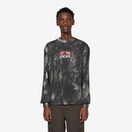 Fuzzy Print Long Sleeve Fuzzy Brown