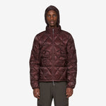 Nuna 800 Fill Power Hooded Down Jacket Burgundy