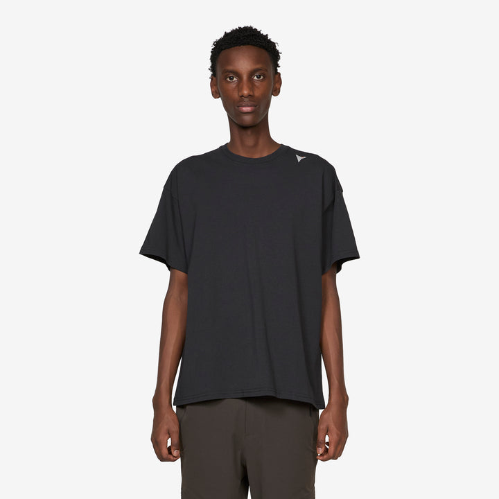 Logo T-Shirt Washed Black Front