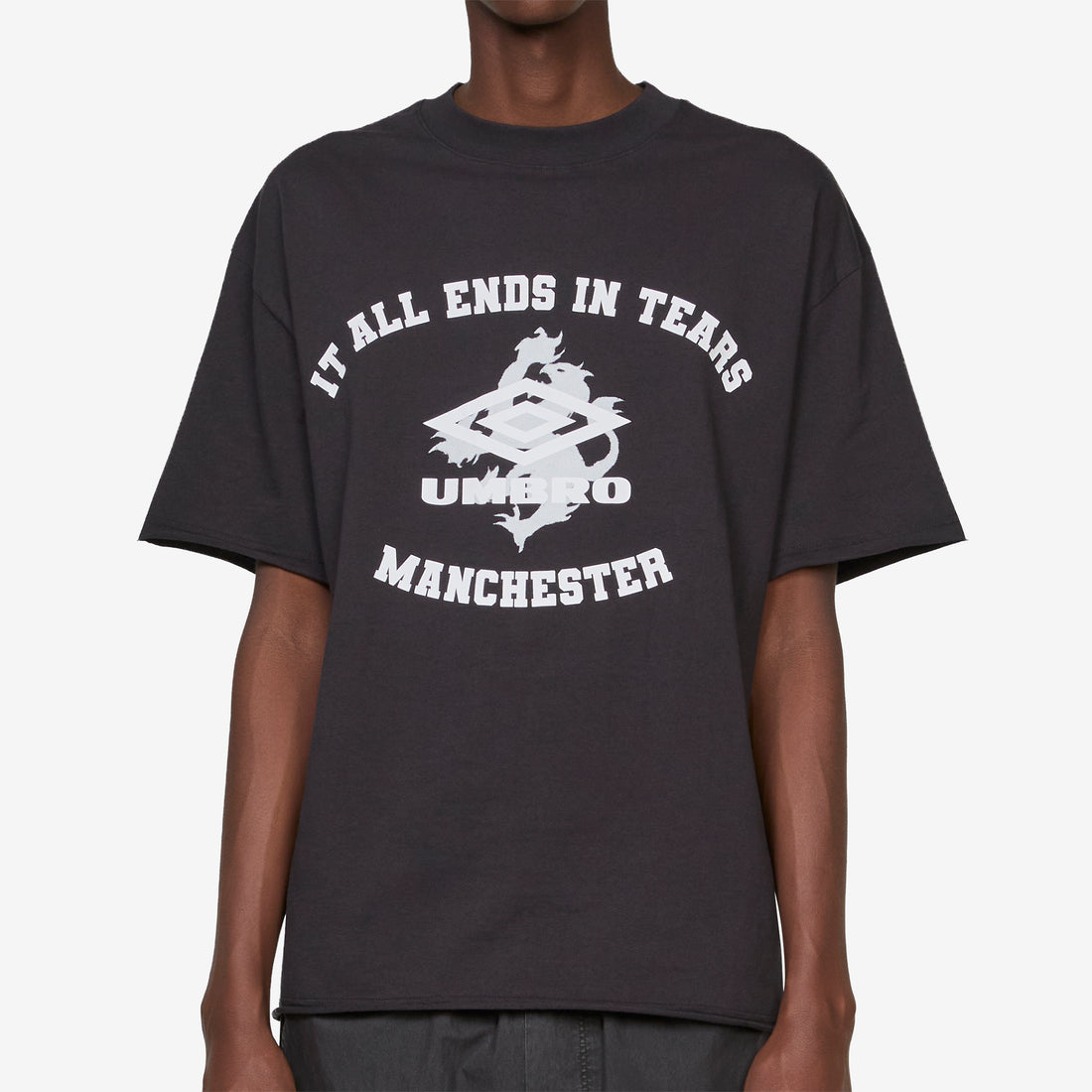 It All Ends In Tears T-Shirt Washed Black Tees