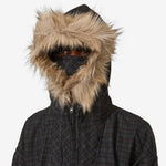 Flannel Fur Anorak Dark Brown