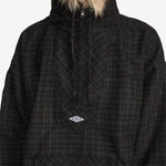 Flannel Fur Anorak Dark Brown