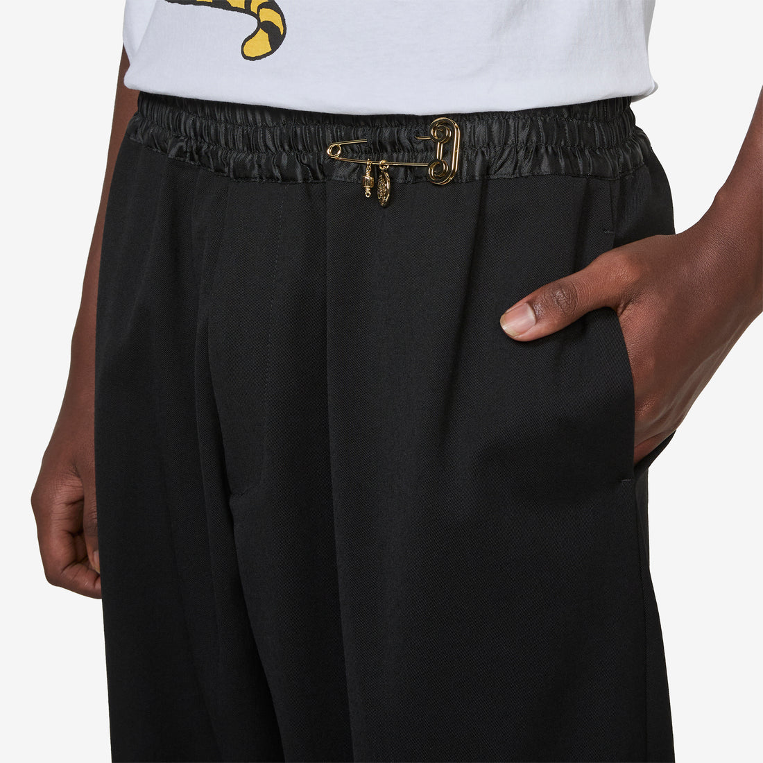 Tailored Slacker Pant Black Pants
