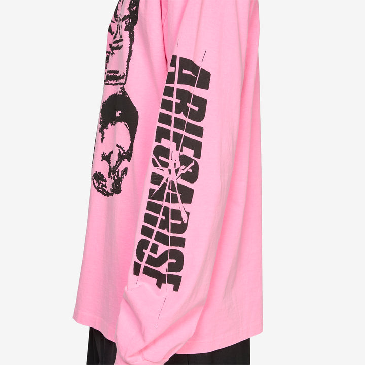 Faded I'm Cross Longsleeve T-Shirt Fluoro Pink