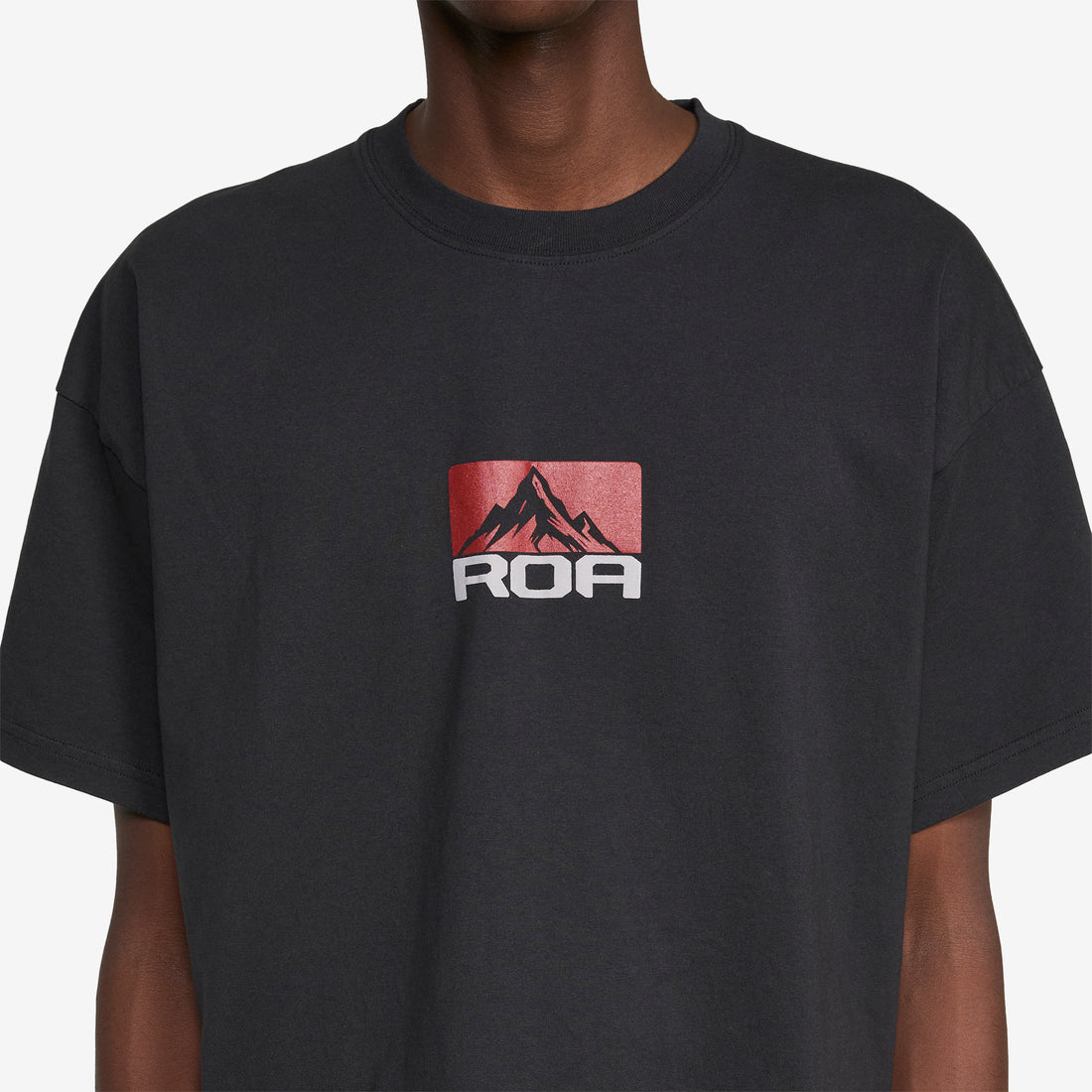 Signal Mountain T-Shirt Washed Black Tees