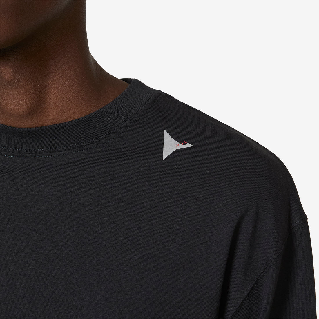 Logo Longsleeve Washed Black Tees