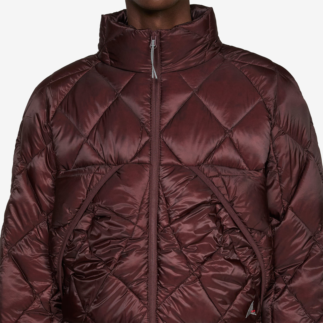 Nuna 800 Fill Power Hooded Down Jacket Burgundy Jackets