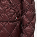 Nuna 800 Fill Power Hooded Down Jacket Burgundy