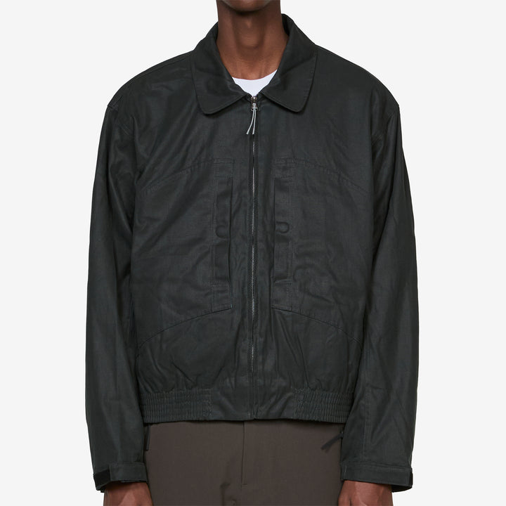 Pilot Waxed Canvas Jacket Dark Green