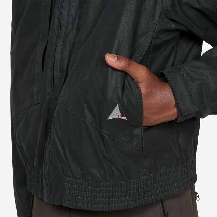 Pilot Waxed Canvas Jacket Dark Green
