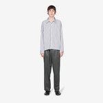 Snooze Shirt Grey Raised Stripe