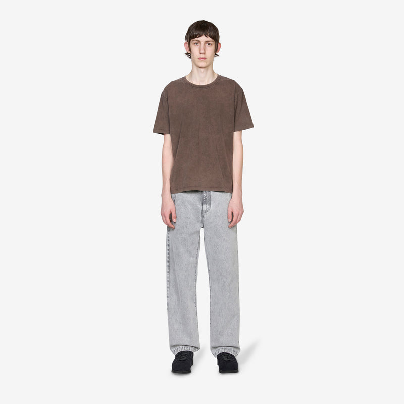 Straight Cut Jeans Acid Wash Pants
