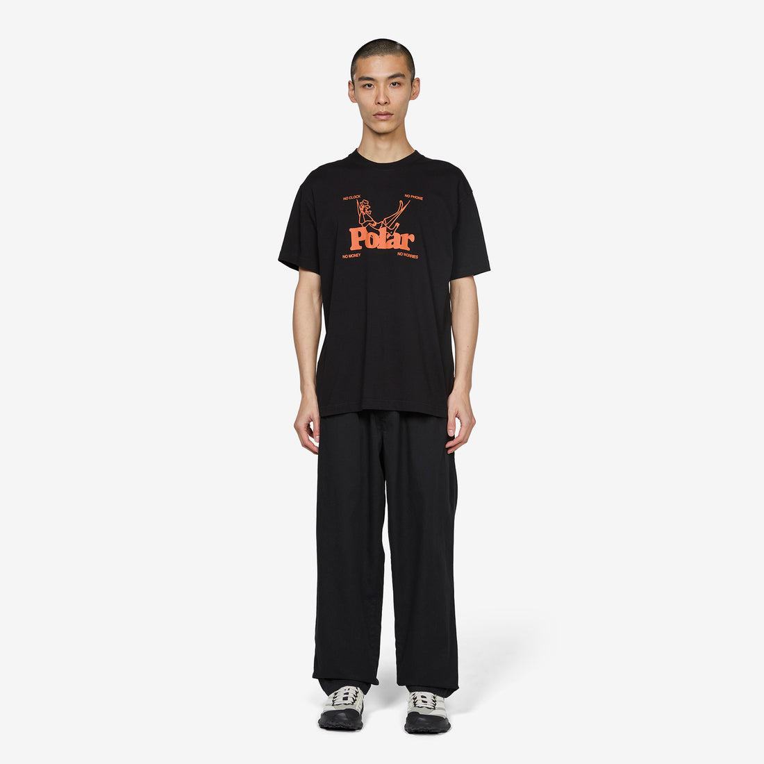 No Worries T-Shirt Black Tees