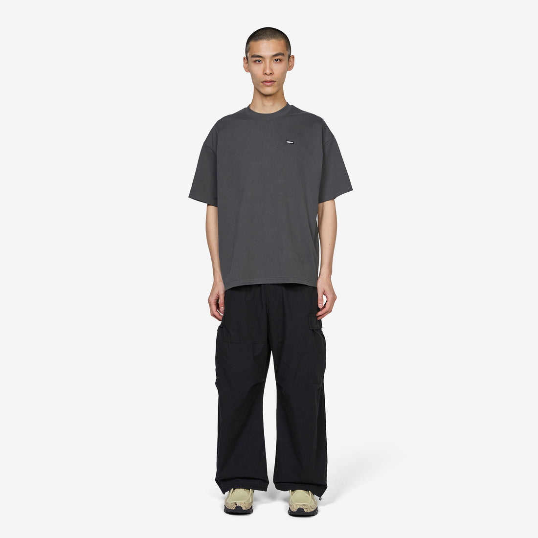 Heavyweight Mini Metal Logo T-Shirt Tar Tees