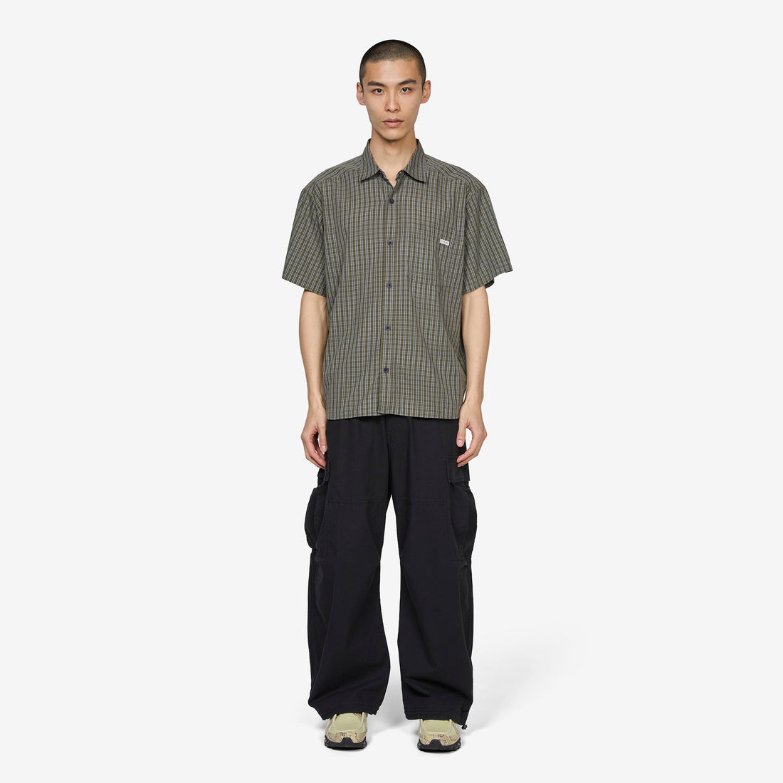 Mitchell Shirt Black | Green Shirts