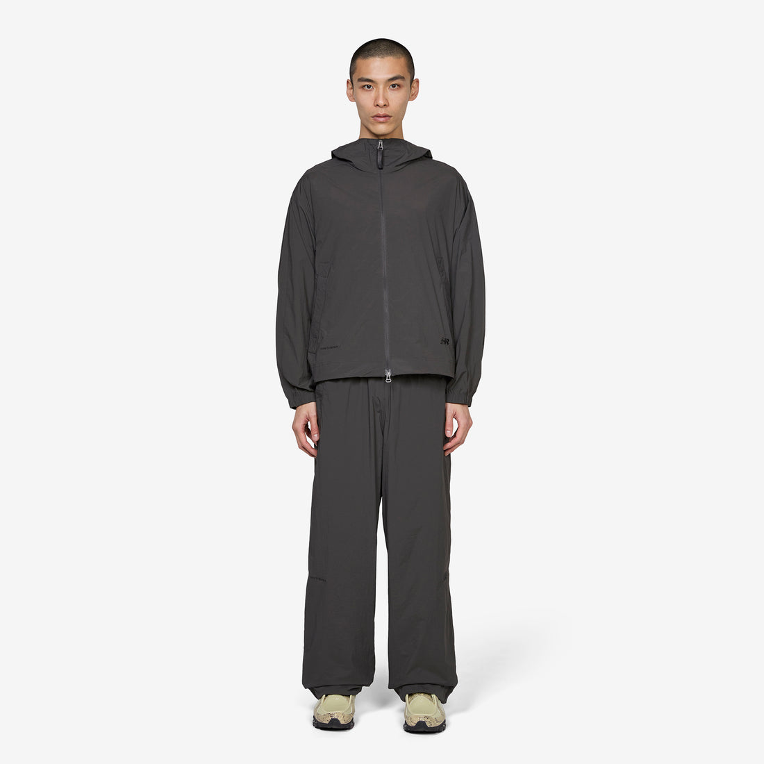 GREY Light Weight Hoodie Jacket Black Cement Jackets