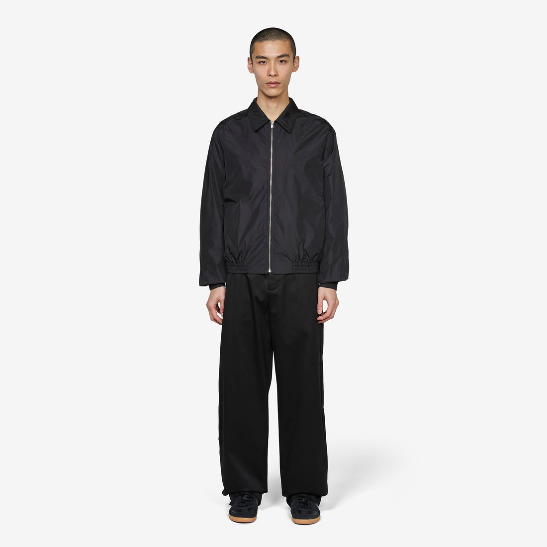 Okot Soft Technical Taffeta Jacket Black Jackets