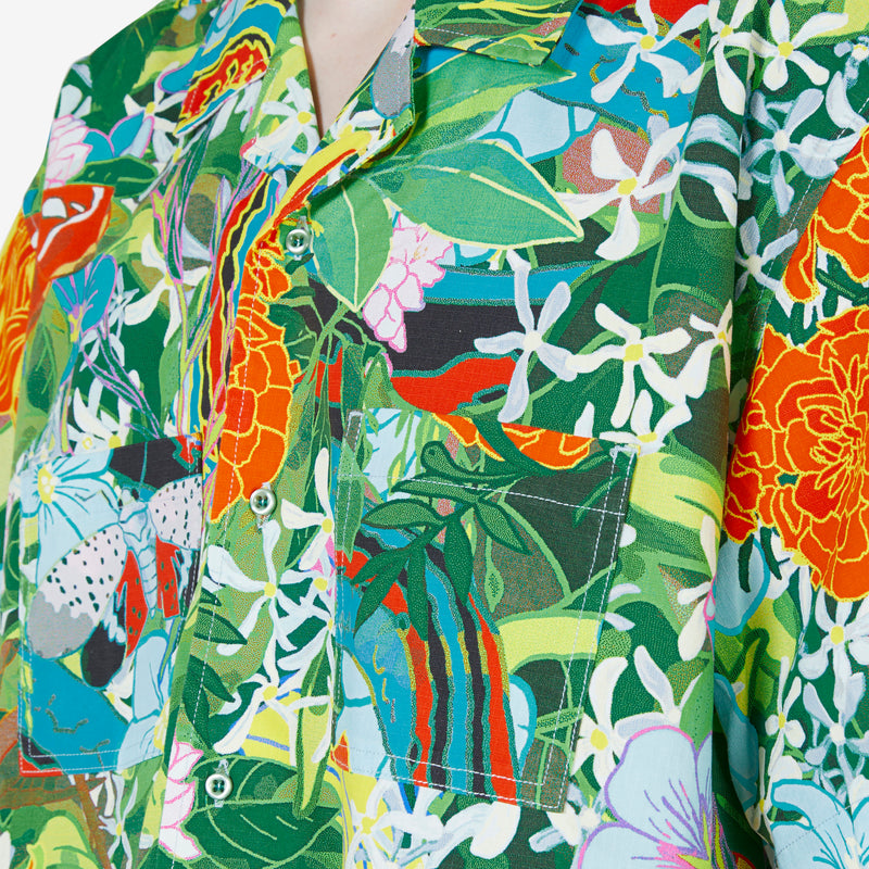 Unisex Camo Print Short Sleeve Shirt Multi Shirts