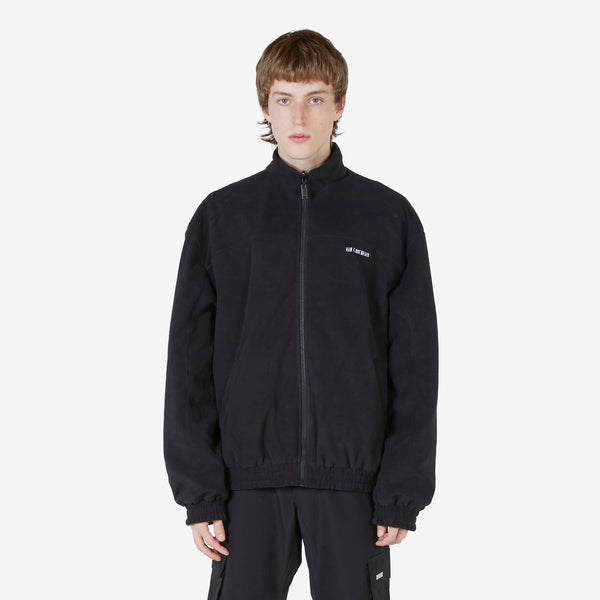 Reversible Oversized Tracksuit Jacket Black