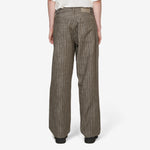 Wide Twist Jeans Stripe Khaki