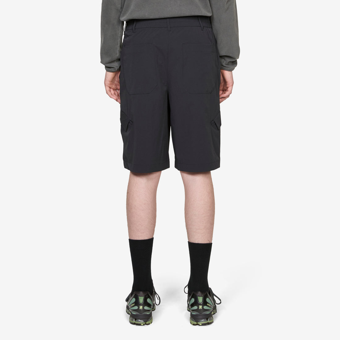 NB GREY Cargo Short Black Shorts