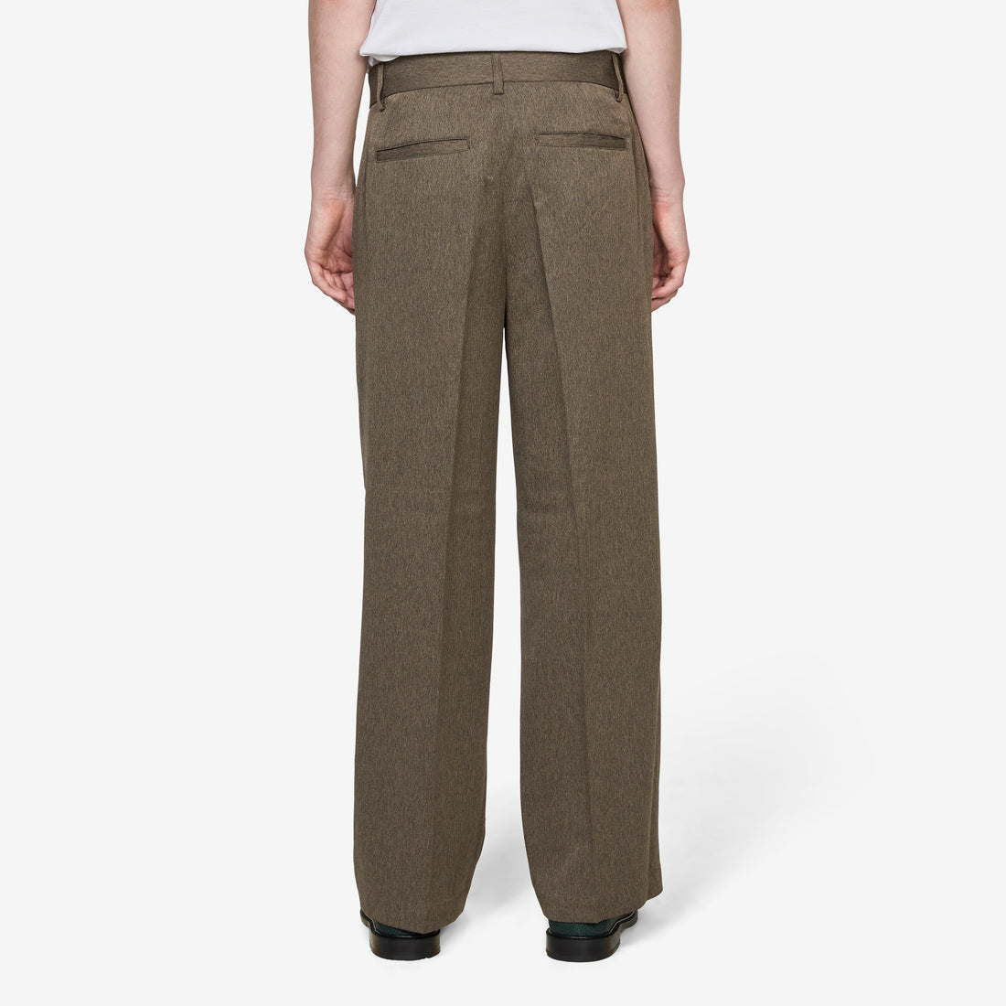 Hollis Pants Herringbone Brown Pants