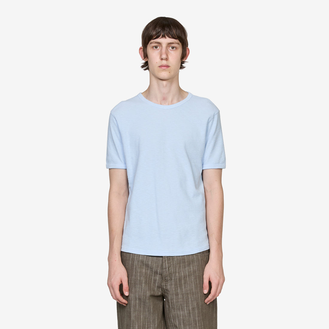 Jagger Waffle T-Shirt Light Blue Tees