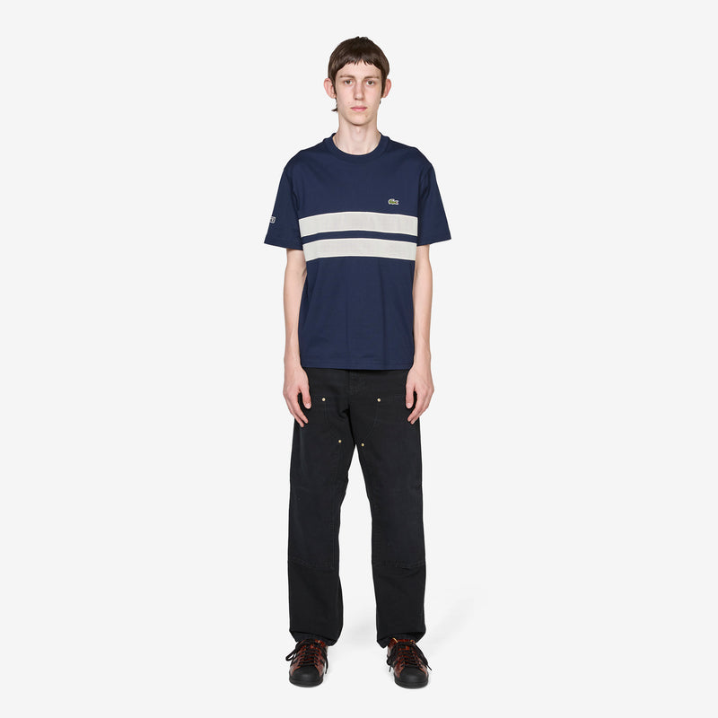 Tennis Heritage Heavy Jersey T-Shirt Navy Tees