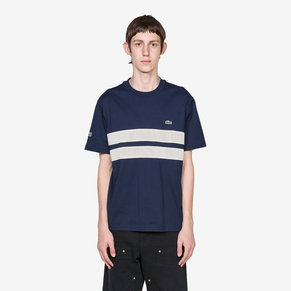 Tennis Heritage Heavy Jersey T-Shirt Navy Tees