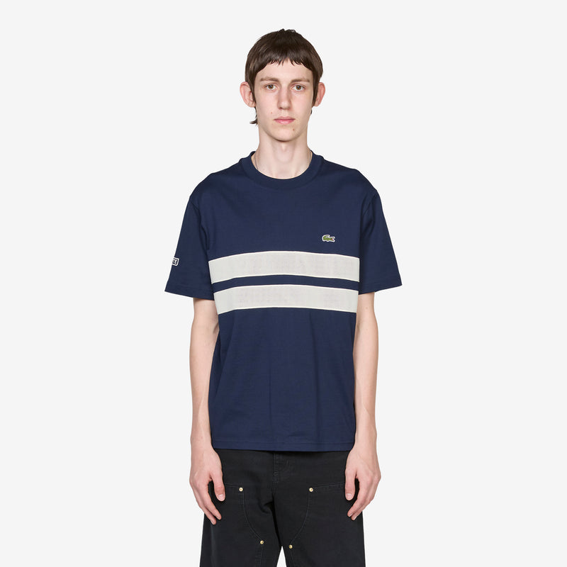 Tennis Heritage Heavy Jersey T-Shirt Navy Tees