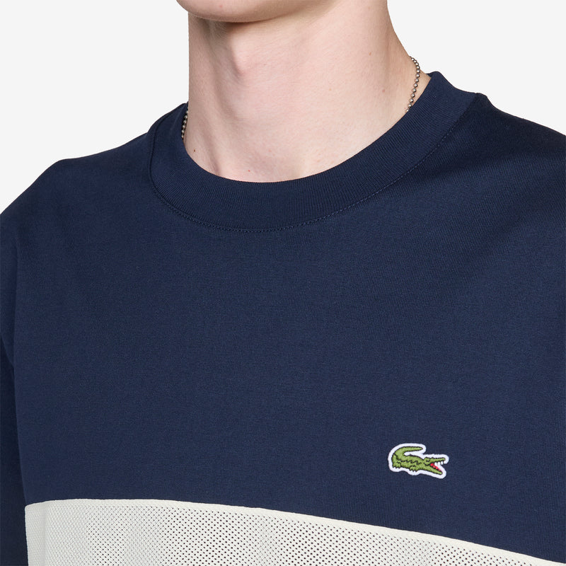 Tennis Heritage Heavy Jersey T-Shirt Navy Tees