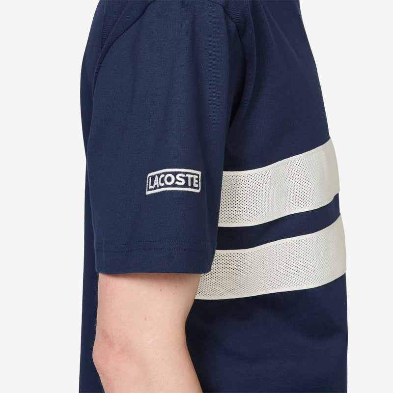 Tennis Heritage Heavy Jersey T-Shirt Navy Tees