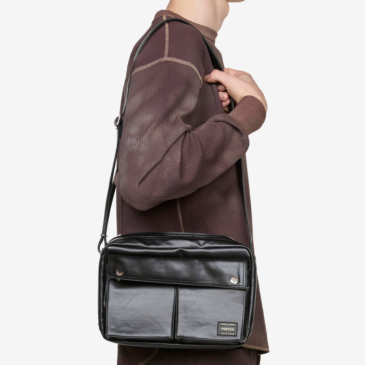 Free Style Shoulder Bag Black Front