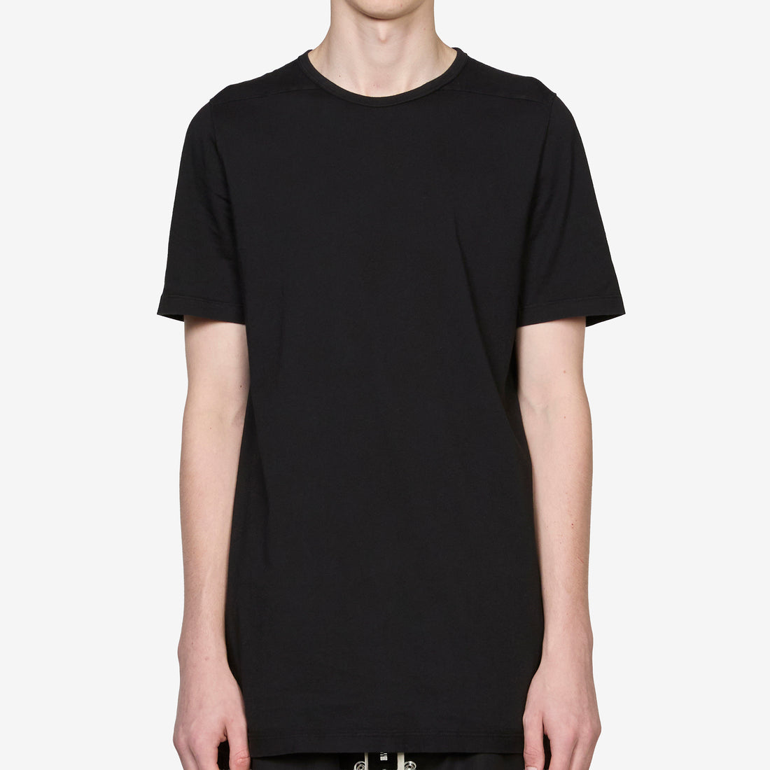 Level T-Shirt Black Medium Weight Cotton Jersey Tees