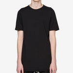 Level T-Shirt Black Medium Weight Cotton Jersey