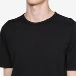 Level T-Shirt Black Medium Weight Cotton Jersey