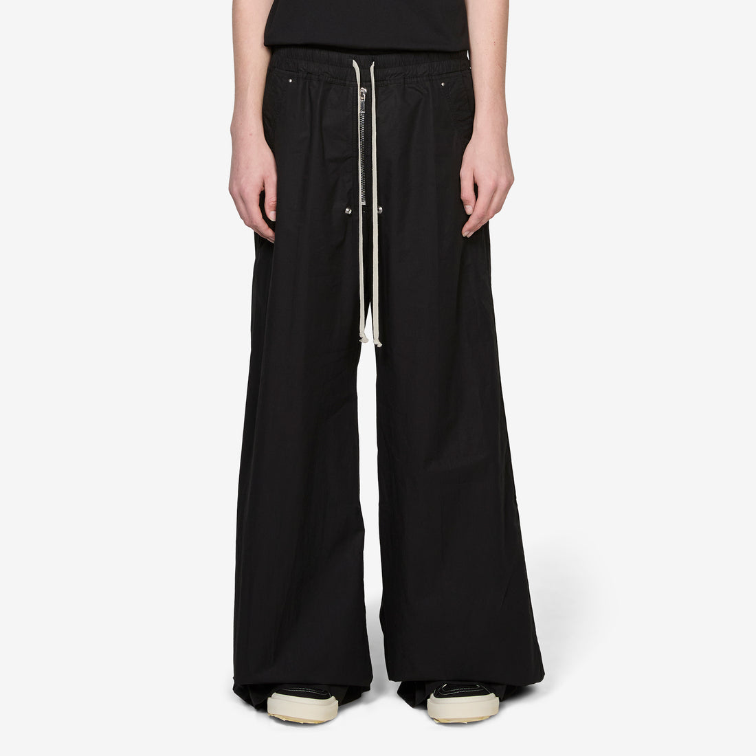 Geth Belas Pants Black Cotton Rip Stop Pants