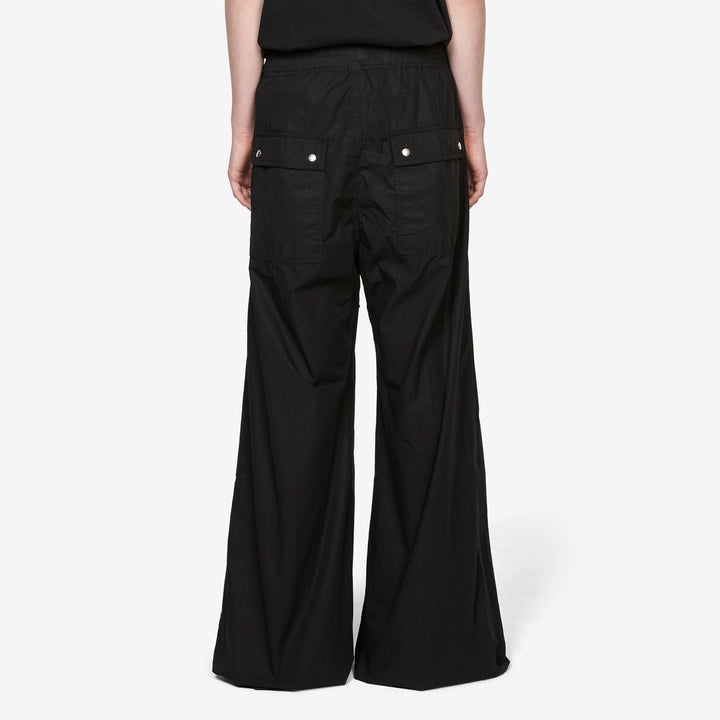 Geth Belas Pants Black Cotton Rip Stop